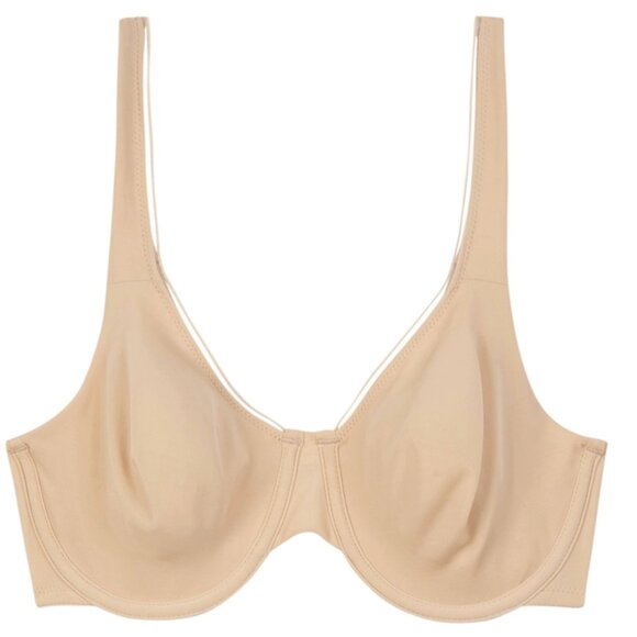 Wacoal High Standards Underwire Bra Full Coverage Sand Nude Size 42C - Picture 3 of 9